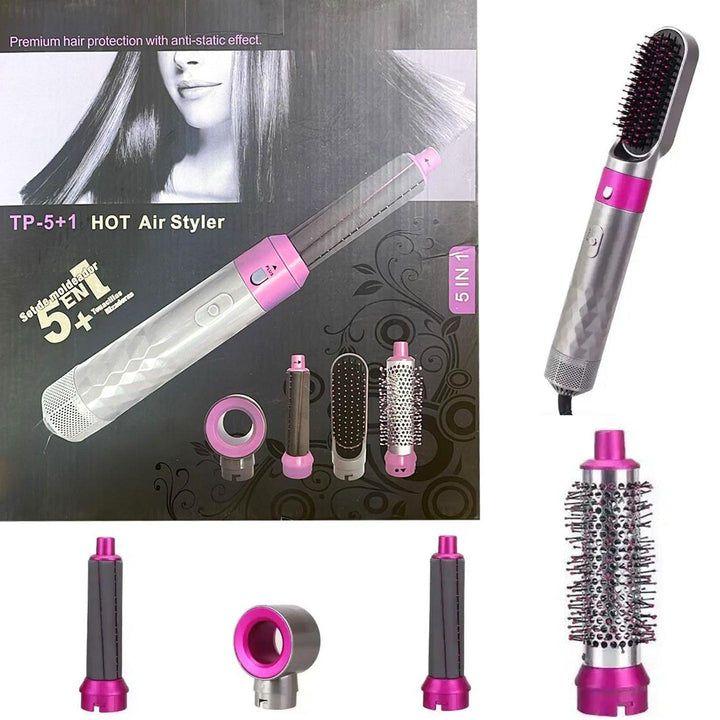 5 In 1 Hair Styler Brosse A Cheveux Et Seche Cheveux