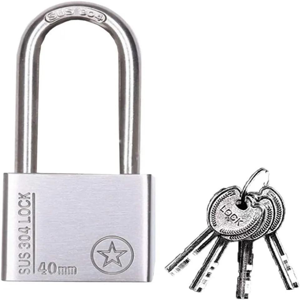 Cadenas 40mm Avec 4 Clef ( Longue Fermeture )