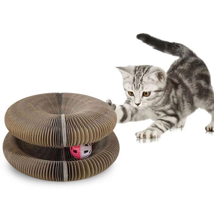 Magnetic organ cat scrach board