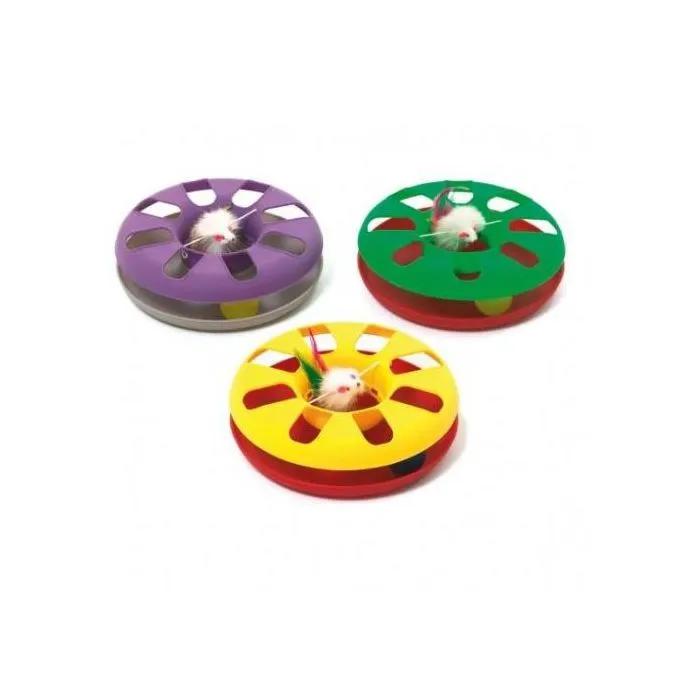 Jouet kitty circuit avec balle avec balle