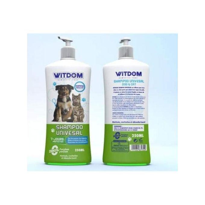 Witdom shampooing universel antipa'rasitaire pour chiens & chats 250ml