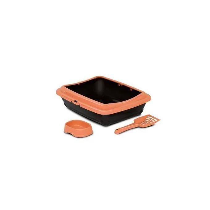 Bac à litière kit complet pelle-gamelle pour chats