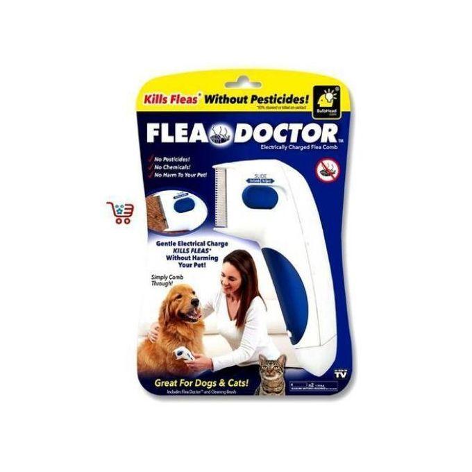 Flea doctor peigne à puces électrique pour chien chats brosse de nettoyage
