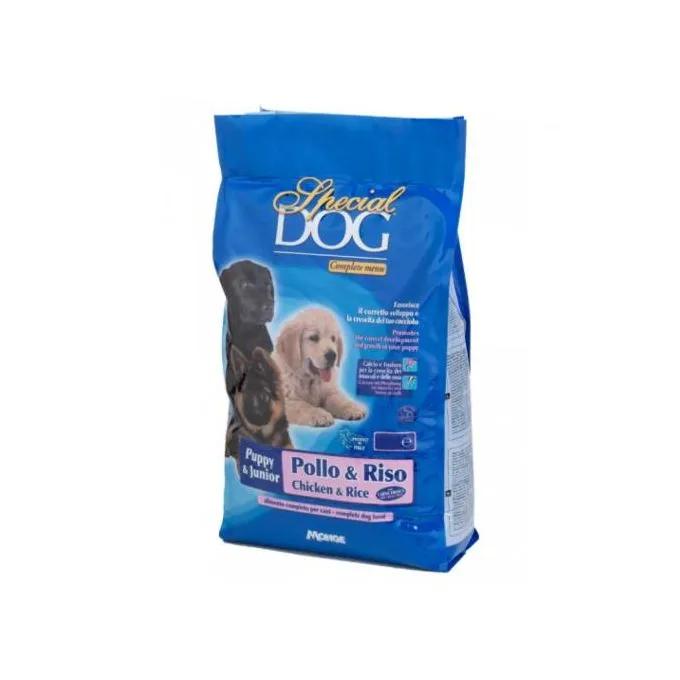 Monge special chien puppy & junior croquettes au poulet et riz 4 kg