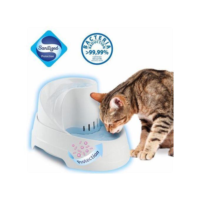 Ferplast vega - 2l - fontaine à eau pour chat et petit chien