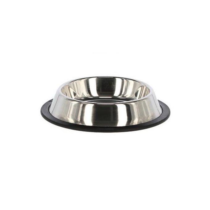 Gamelle en inox motif pattes et os