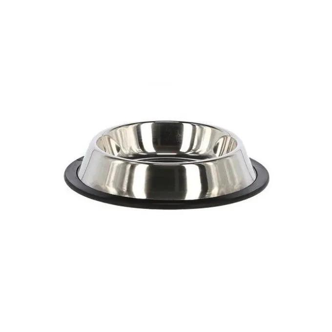 Gamelle en inox motif pattes et os