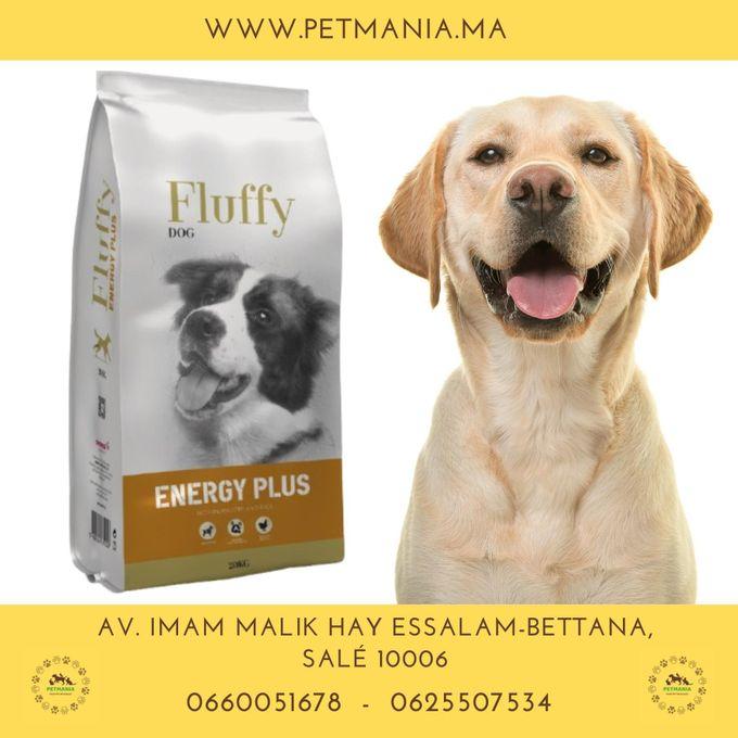 Fluffy croquette pour chien energy plus 20 kg