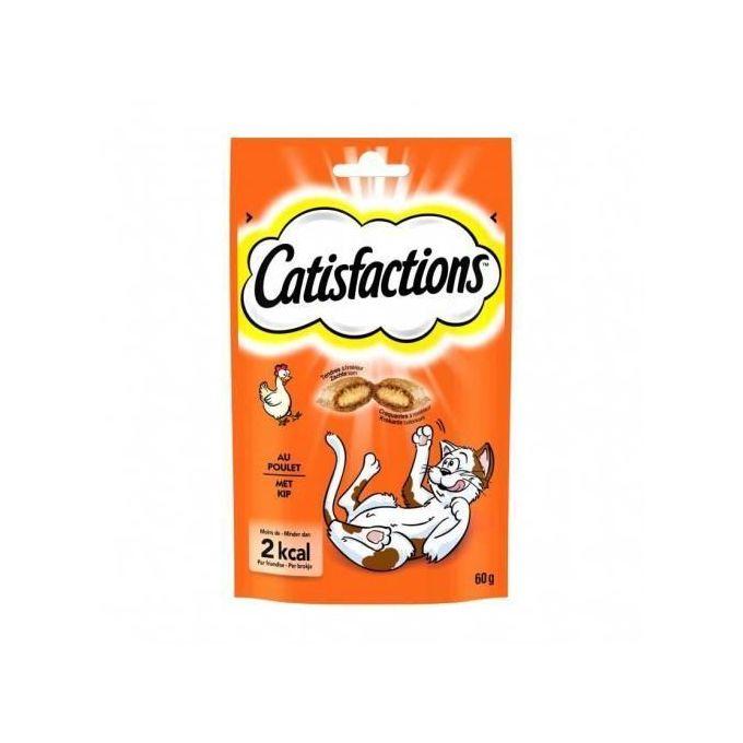Catisfaction catisfactions - friandises pour chat au poulet 60g.
