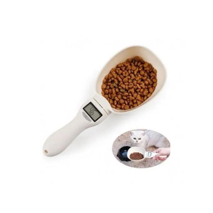 Cuillère d'échelle de nourriture pour animaux de compagnie