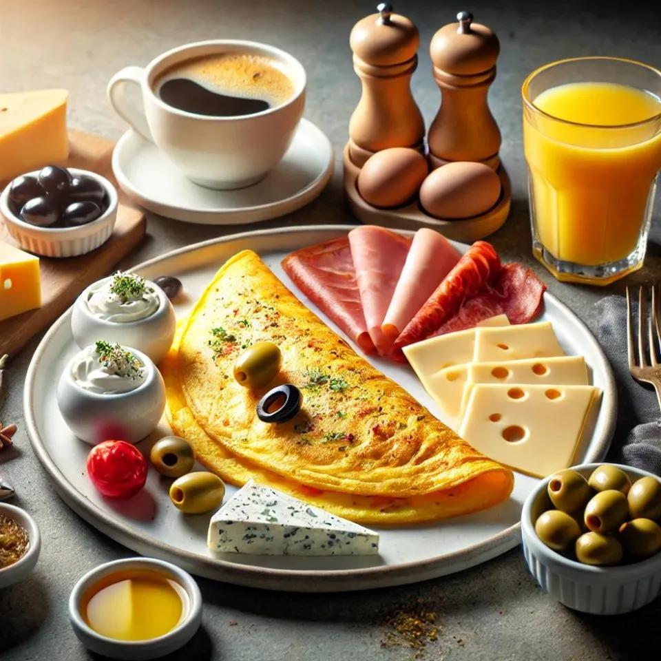 Menu Omelette Chamali