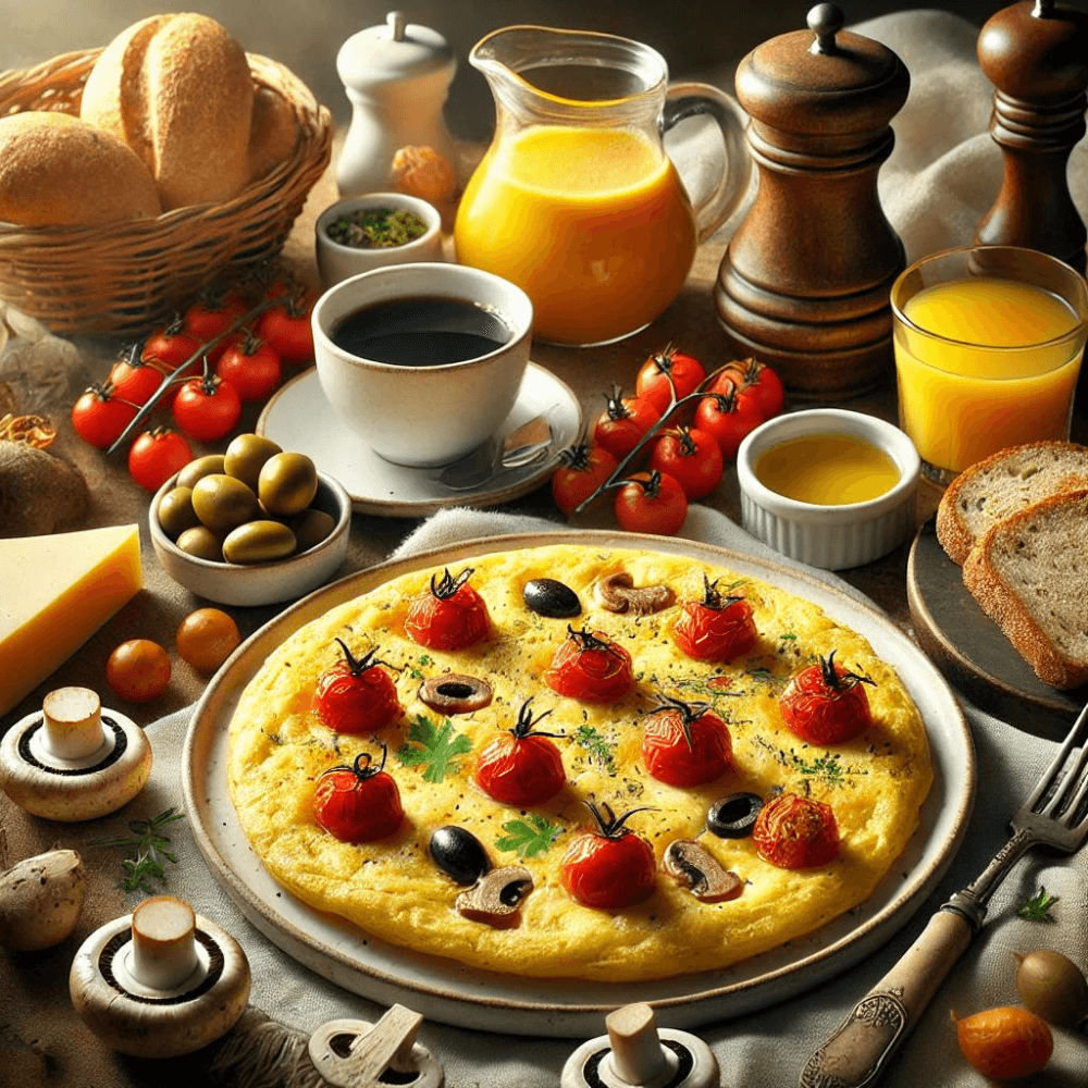 Menu Omelette Complète