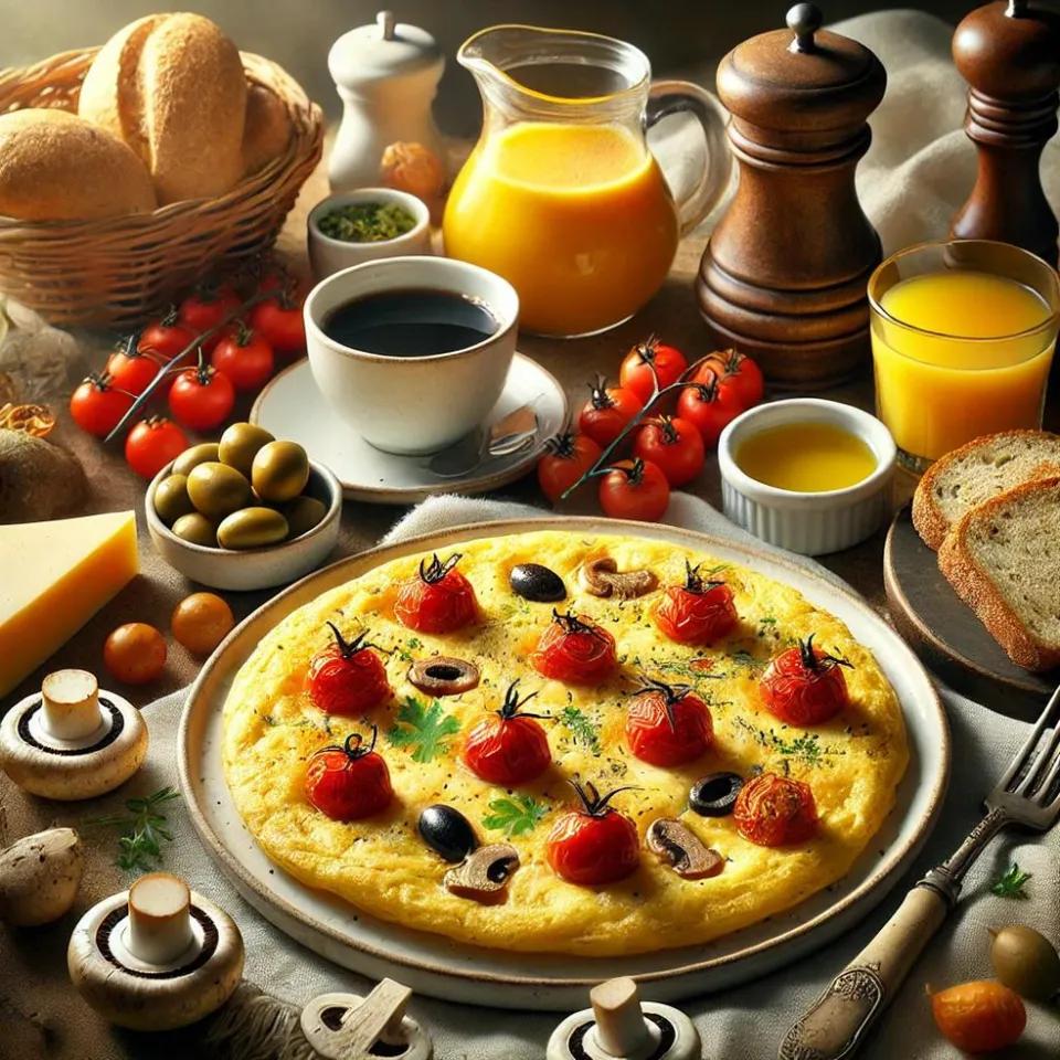 Menu Omelette Complète