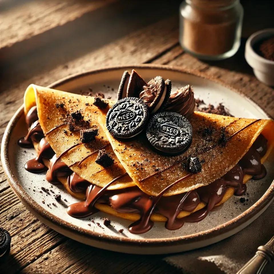 Crêpe Nutella Oréo