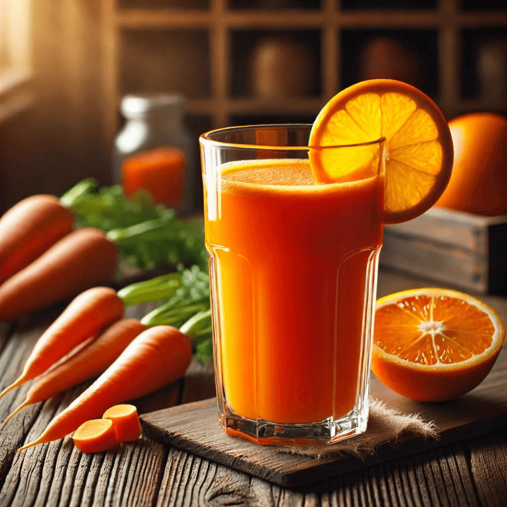 Jus Détox/ Orange, carotte