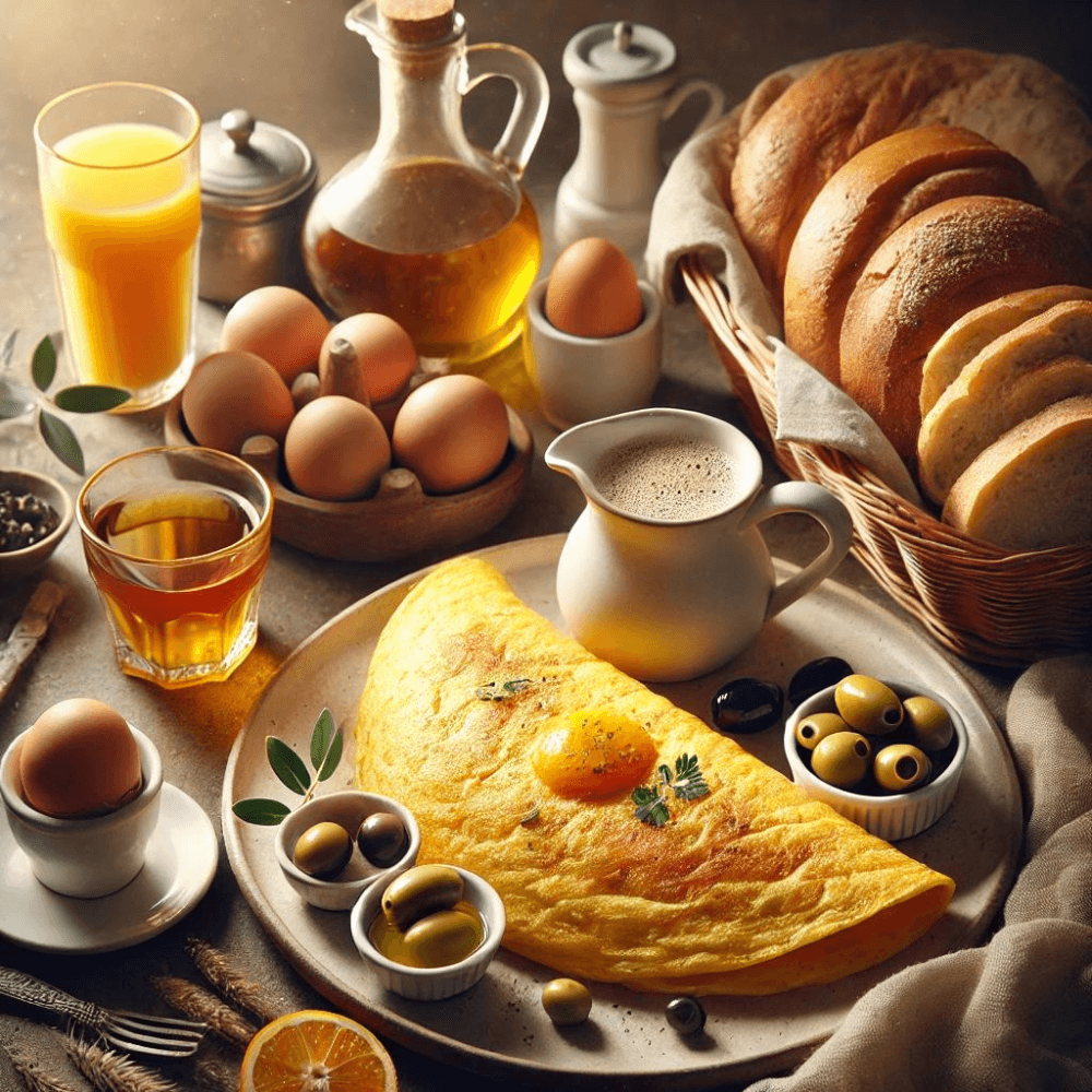 Menu Omelette Nature