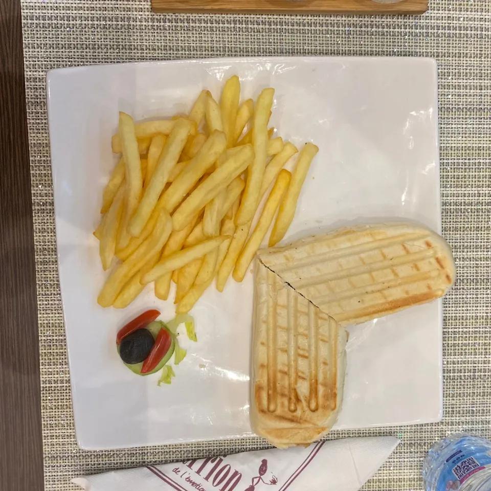 Panini viande hachée