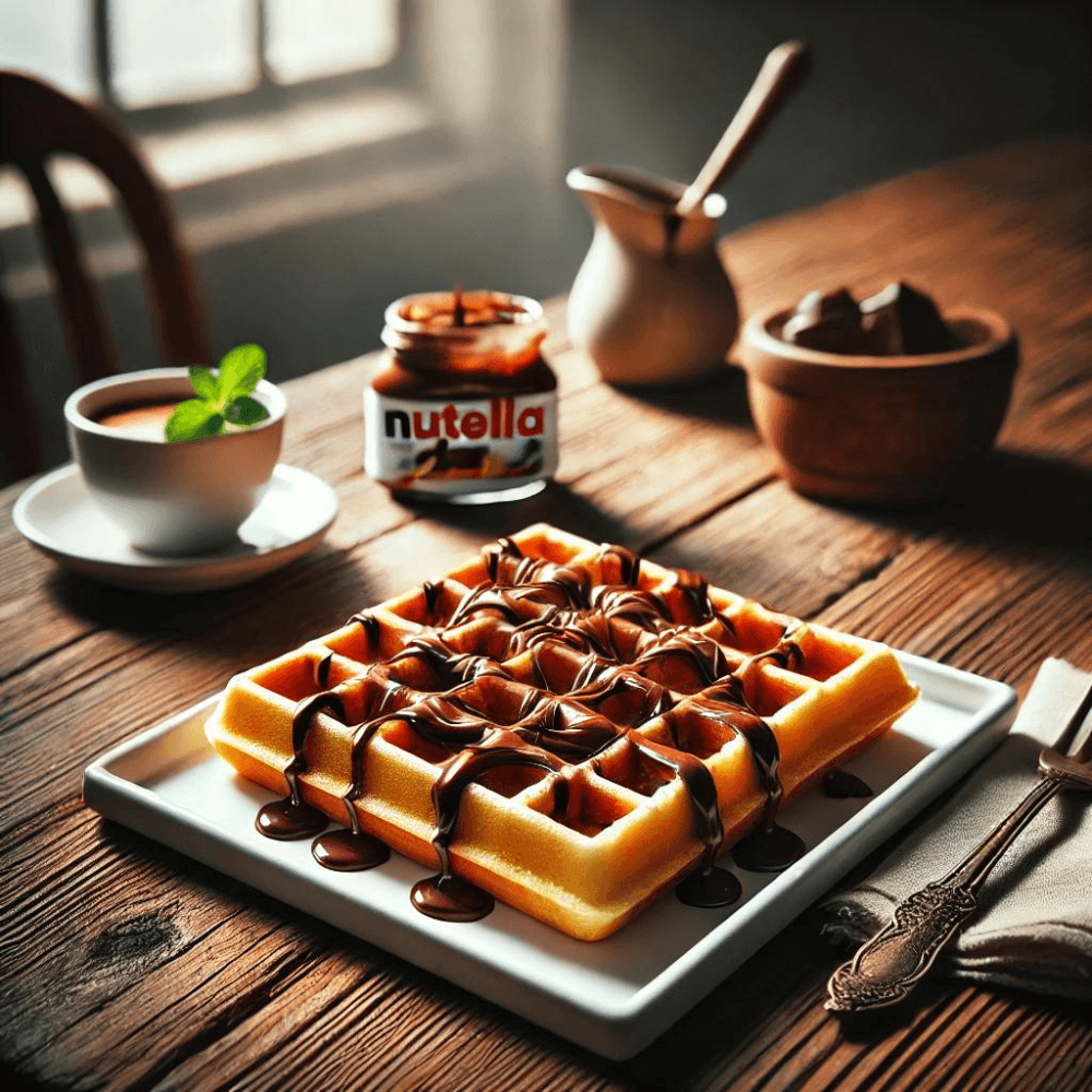 Gaufre Maison Au Nutella