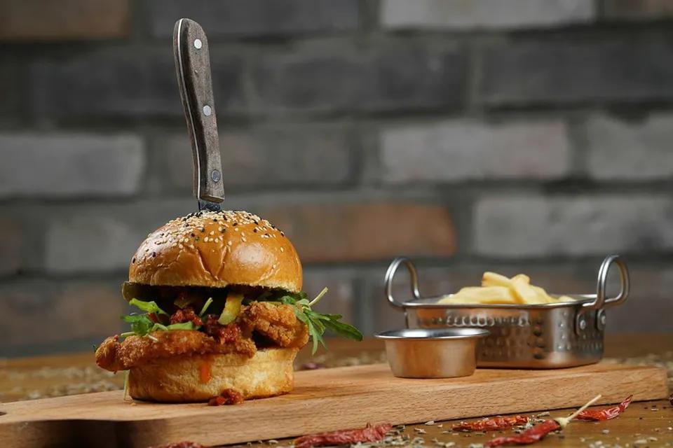 Chicken Barbecue Burger