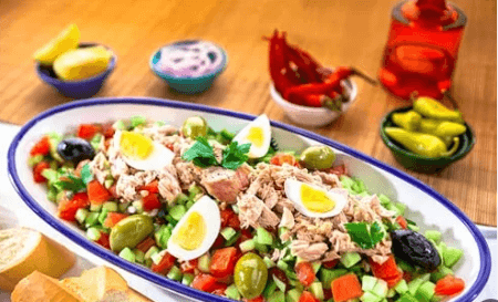 Plat Salade Tunisienne