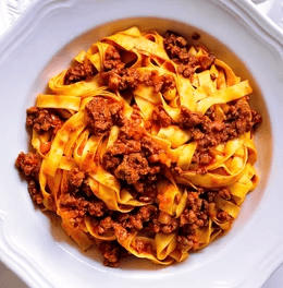 Tagliatelle Alla Bolognese