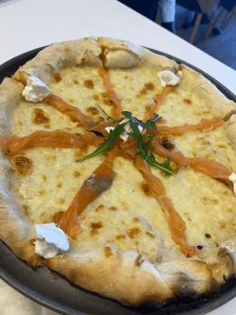 Pizza Saumon