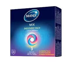 Manix Mix Boite De 3 Preservatifs