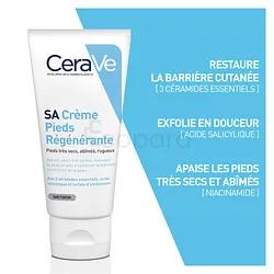 Cerave Creme Pieds Regenerante 88ml