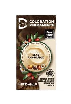D-cap Coloration Permanente Numero 5.3 Chatain Clair Dore