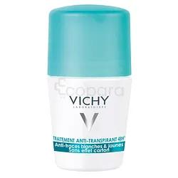 Vichy Deodorant Anti-transpirant 48h Anti Traces Blanches Et Jaunes Roll-on 50ml