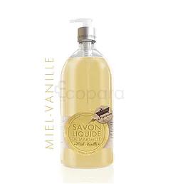 Les Petits Bains De Provence Savon Liquide De Marseille Miel Vanille 1l