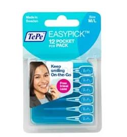 Tepe Easypick Poket Bleu Taille M-l Boite De 12