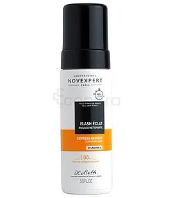 Novexpert Flash Eclat Mousse Nettoyante 150ml