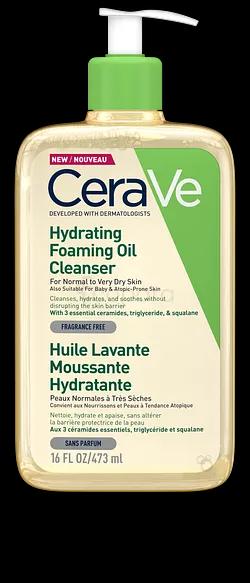 Cerave Huile Lavante Moussante Hydratante Oil Cleanser 473ml
