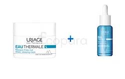 Uriage Coffret Eau Thermale Serum Booster 30ml + Eau Themal Masque D'eau Nuit 50ml