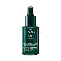Nuxe Bio Organic Huile Nuit Fondamentale Nutri-regenerante Oleo Extrait De Riz 30ml