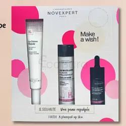 Novexpert Pack Peau Repulpee Creme Repulpe 40ml + Eau Micellaire Acide Hyaluronique 50ml + Serum Booster Acide Hyaluronique 10ml
