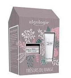 Algologie Coffret Anti-age Global Creme De La Presqu'ile Creme Repulpante Redensifiante 50ml + Baume De La Presqu'ile Baume Contour Yeux & Levres Repulpant 15ml