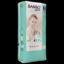 Bambo Nature Couches Bebe Taille 3 4-8kg Boite De 52