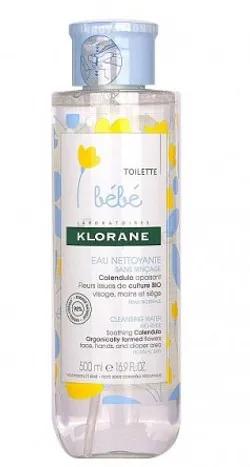 Klorane Bebe Eau Nettoyante Micellaire Sans Rincage 500ml