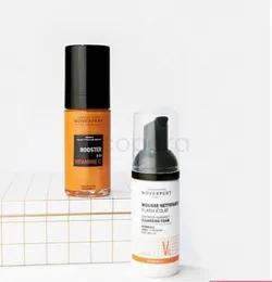 Novexpert Coffret Metal Duo Booster Vitamine C 30ml + Mousse Nettoyante 40ml