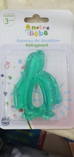Notre Bebe Anneau De Dentition Dauphin Vert Ref Bd253b