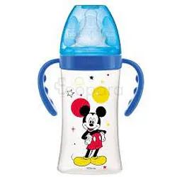 Dodie Biberon Anti-colique Anses Mickey Bleu+ 6 Tetine Ronde 3 Vitesses 270ml