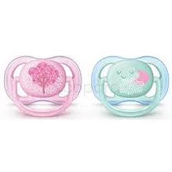 Avent Sucette Ultra Air 0-6mois Boite De 2 Ref Scf342/21