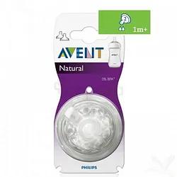 Avent Tetines Classic+ 1mois+ Boite De 2 Reference Scf632/27