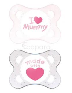 Mam Sucettes Original Love & Affection 0-6mois Boite De 2 Girl Reference Sh20003