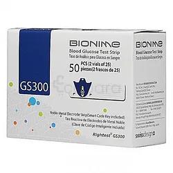 Bionime Bandelettes Boite De 50 Reference Gs 300