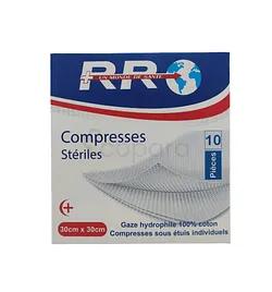 Rr Compresses Steriles Gaz Hydrophile 30cm*30cm