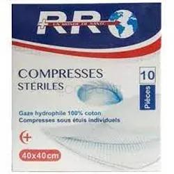 Rr Compresse Sterile 40cm*40cm Boite De 10