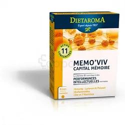 Dietaroma Memo'viv Capital Memoire Boite De 60 Comprimes